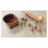 Bark Basket, Gourd Dog w/ Puppies