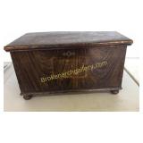 Grain Painted Diminutive Blanket Box