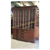 Hickory Chair Co Mahogany Breakfront