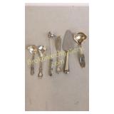 6 Pieces Sterling Serving Ware