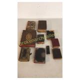 10 Leather Bound Prayer Books