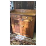 Chestnut & Oak Jelly Cupboard W Galley