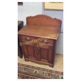 Eastlake Oak Washstand