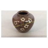 Hilton Miniature Pottery Vase, Food Dog Seal