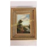 Oil on Board, Landscape