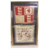 Framed Coronation Linens