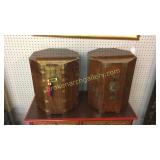2 Korean Hat Boxes