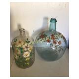 Glass Water Jug, Demijohn Jug