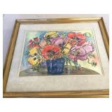 Watercolor of Flowers