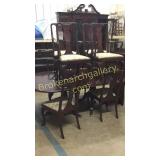 Mahogany Dining Table & 8 Chairs