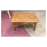 Grain Painted European Coffee Table
