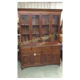 Hickory Chair Co Cherry Breakfront