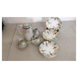 Bavarian Chocolate Set, 6 Desert Plates