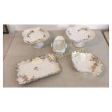 5 Pieces Limoge, Karlsbad Porcelain