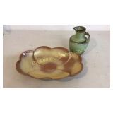 Frankoma Console Bowl, Ewer