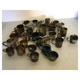 32 Assorted Cups, Mostly Silver Plate