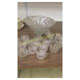 16 Piece Punch Bowl, Cups