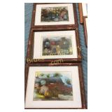 6 Pieces Framed Artwork