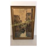 Watercolor Venice Canal