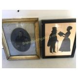 Silhoutte, Portrait of Little Boy