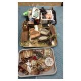 3 Tray Lots of Dolls House Accessories