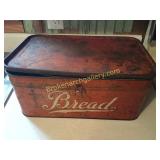 Vintage Bread Tin & Contents