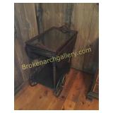 Mahogany Tea Cart
