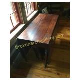 Mahogany Drop Leaf Dining Table
