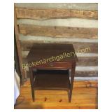 Pair Mahogany Side Tables