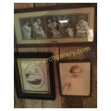 2 Pieces Framed Art