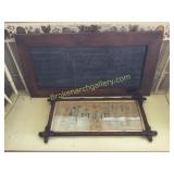 Punched Tin & Needlepoint Framed Items