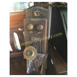 Oak Wall Phone