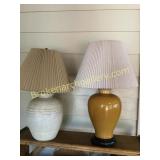 2 Assorted Table Lamps
