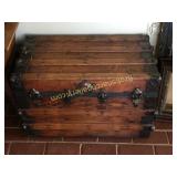 Refinished Steamer Trunk