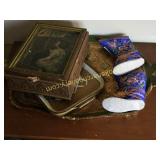 2 Italian Trays, Italian Box, Asian Child