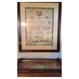 Sampler and Needlepoint