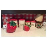 Canister Set, Lamp , Cookie Jar , Pitcher