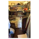 Contents of Master Bedroom Closet