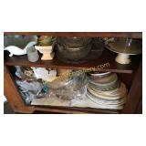 Contents of Corner Cupboard