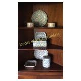 Contents of Corner Cabinet