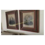 Pair of Ancestral Portraits