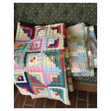 2 Hand Stitched Quilts