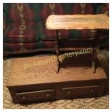 Chestnut Coffee Table & Side Table