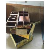 5 Vintage Crates & Totes