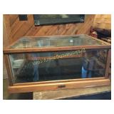 Oak Table Top Display Case