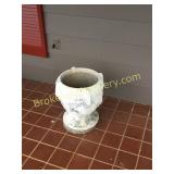 6 Concrete Planters From The Front Porch