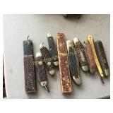 10 Pocket Knives & Razors