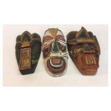 3 Tourist Style Tribal Mask