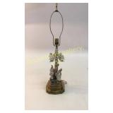 Bisque Figural Lamp