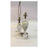 2 Alabaster Table Lamps